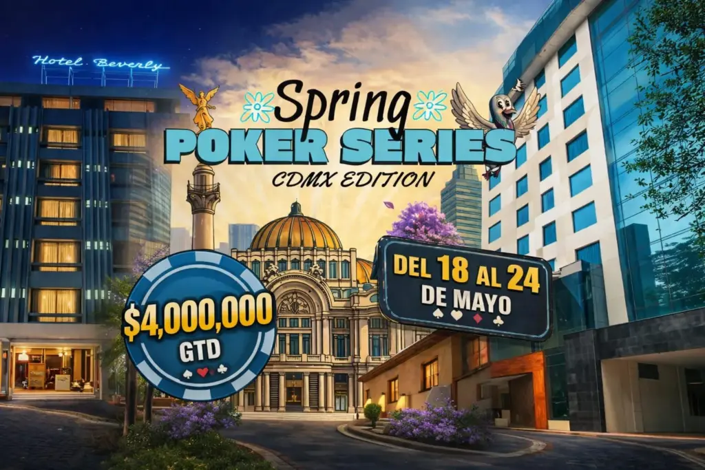 Spring Poker Series CDMX: Convenios con hoteles