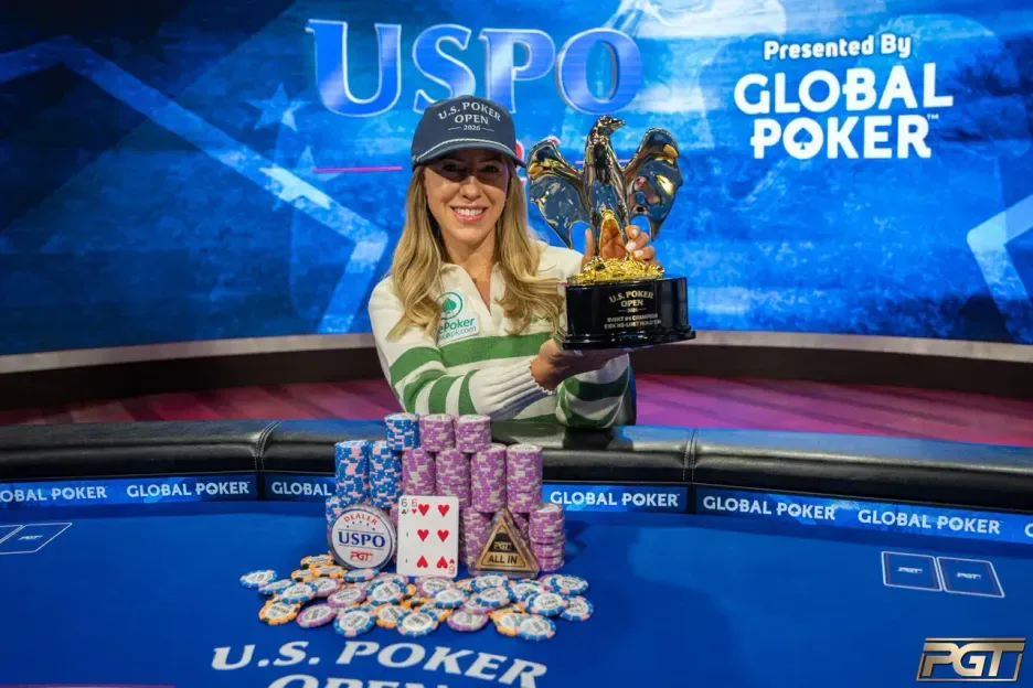 Kristen Foxen won Event #4 of the US Poker Open - CodigoPoker