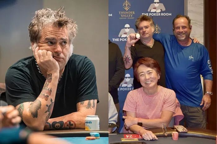 A well-known punk singer reached the final table of a tournament at Thunder Valley - CodigoPoker