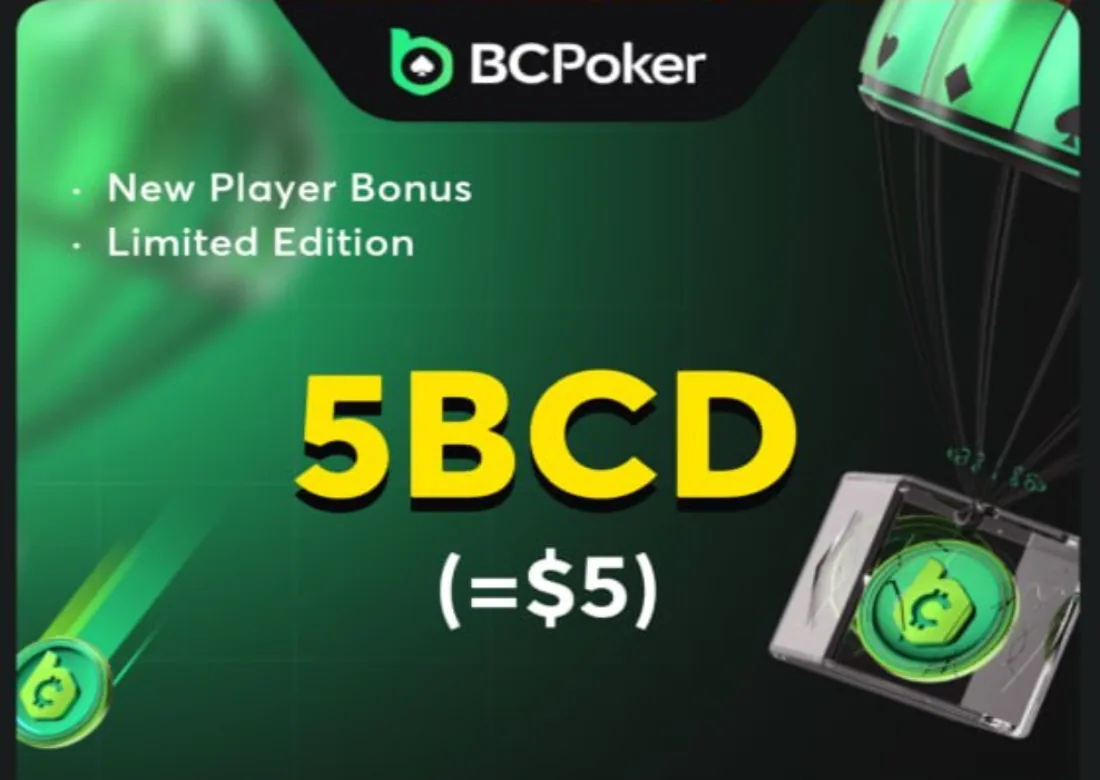 BCPoker gives you weekly rewards from day 1