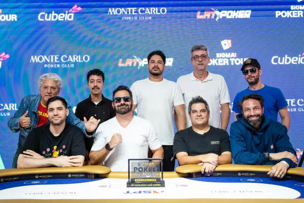 Brian Ganon leads the final table of the Main Event at the SiGMA Poker Tour - CodigoPoker
