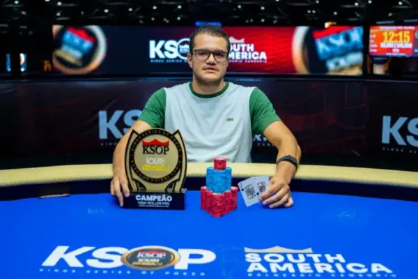 Carlos Serrano won a star-studded High Roller at the KSOP South America - CodigoPoker