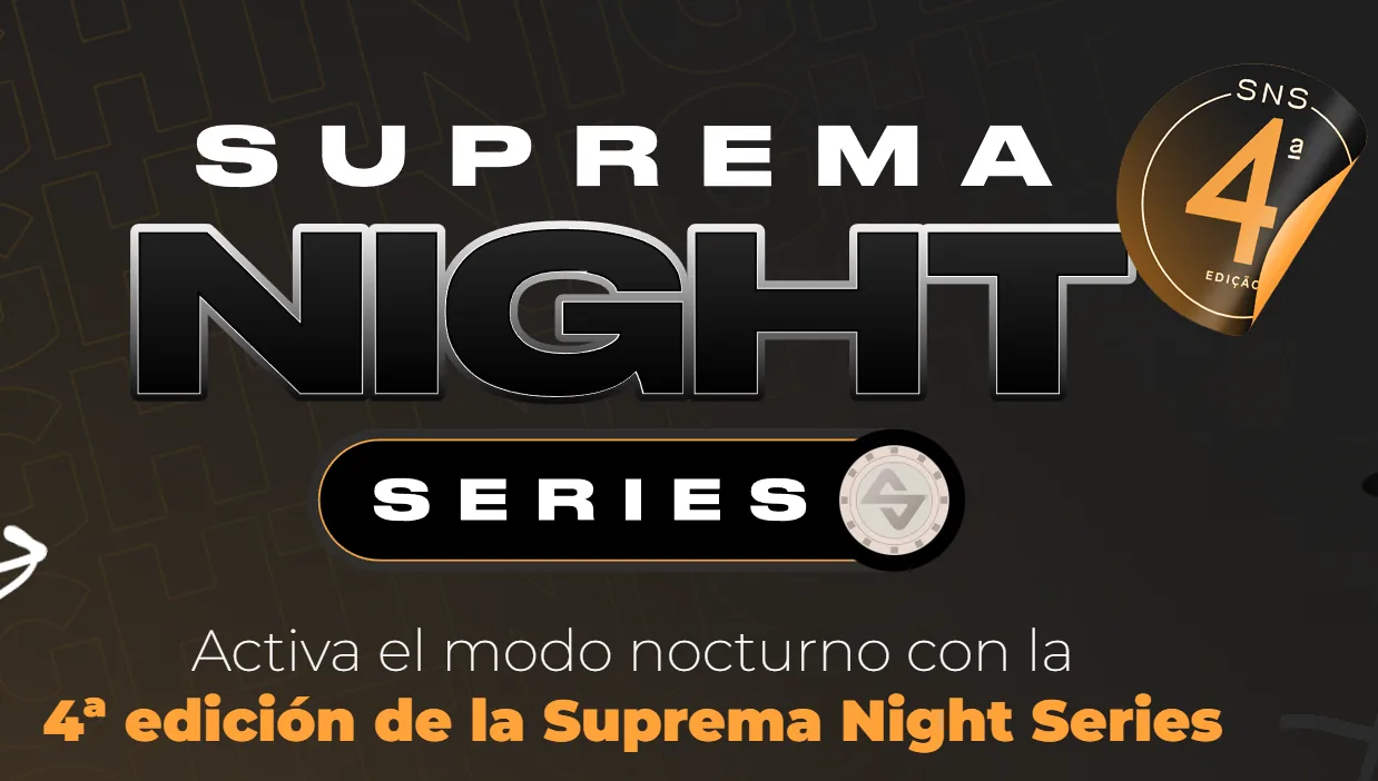 Series Nocturnas de Suprema Poker: nueva semana por $1M