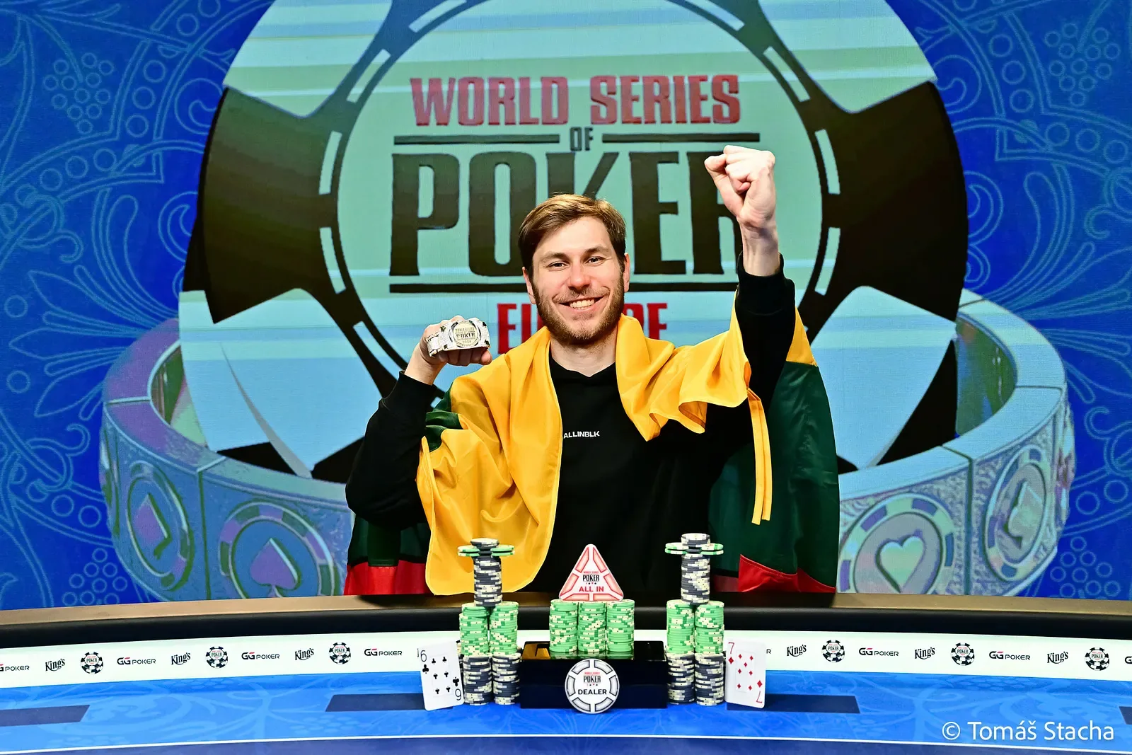 Marius Kudzmanas cracks KK heads-up, wins the WSOPE Main Event and takes home €2 million - CodigoPoker