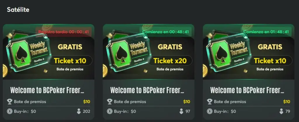 Freeroll Bcpoker