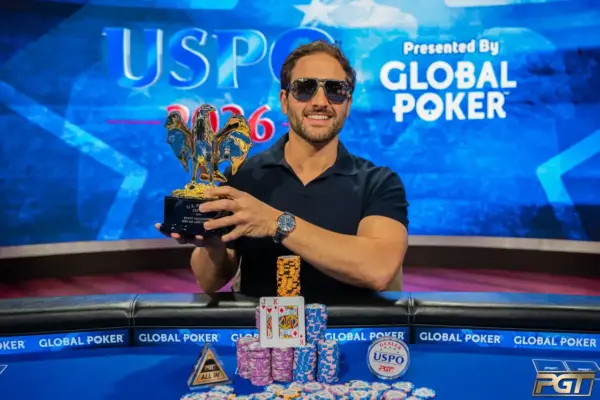 Joao Simao ganó su cuarto título del PGT en el US Poker Open - CodigoPoker
