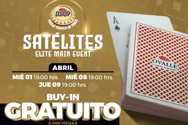 Qualify for FREE today for the Main Event of the Ovalle Series of Poker - CodigoPoker