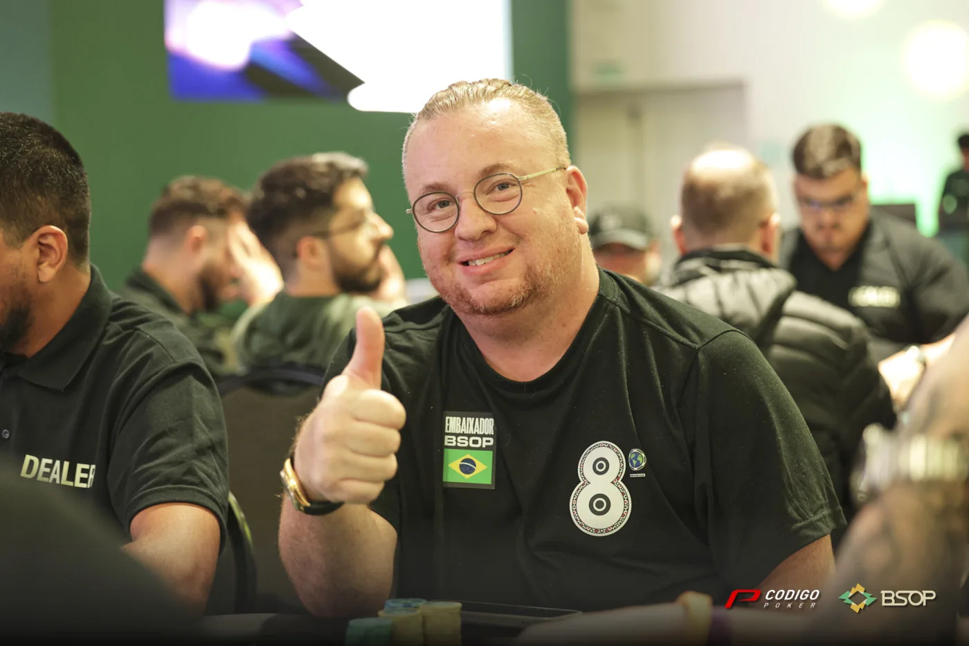 Nine Latinos survived Day 1B of the WSOPE Main Event - CodigoPoker