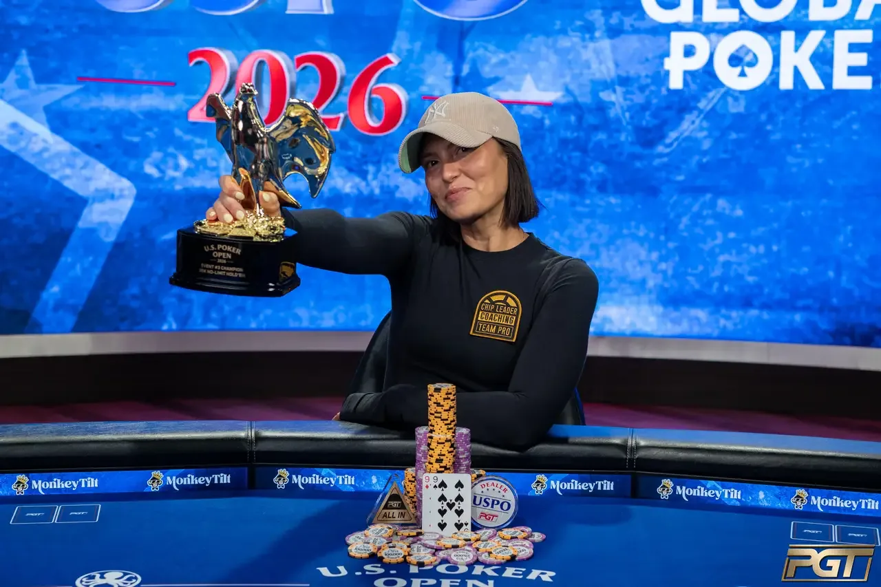 Cherish Andrews won her second PGT title by conquering Event #3 of the US Poker Open - CodigoPoker