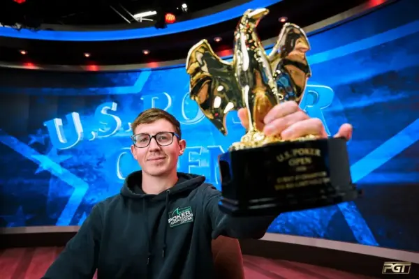 Brock Wilson remains unstoppable: won the first event of the U.S. Poker Open and already has three titles in a month -