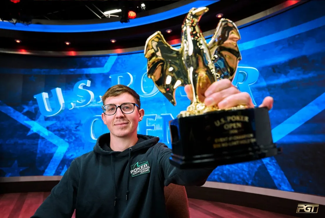 Brock Wilson remains unstoppable: won the first event of the U.S. Poker Open and already has three titles in a month -