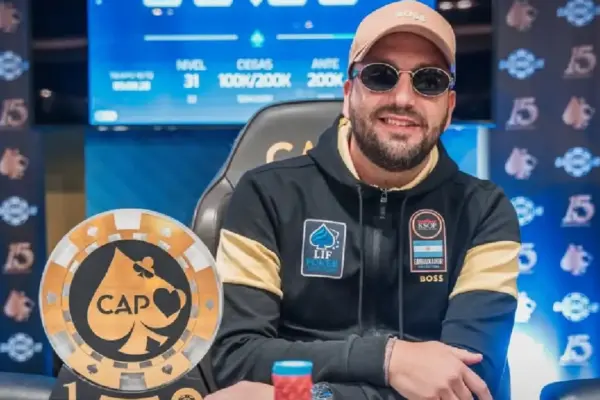 CAP Santa Rosa: Marcos Grassi won the High Roller