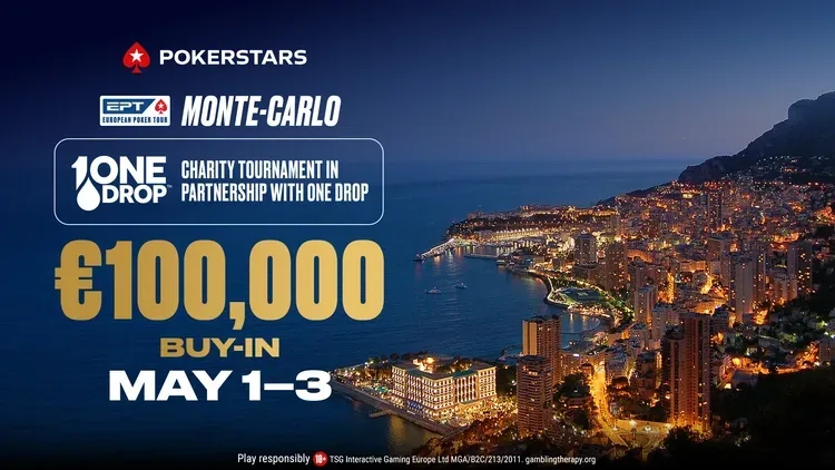 Montecarlo apuesta alto por una causa benéfica: llega el €100K High Roller for One Drop