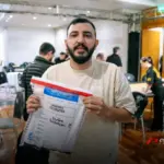 Patricio Robuschi leads the Mendoza High Roller Championship