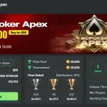 Countdown at BCPoker: the day of the APEX $25K GTD arrives