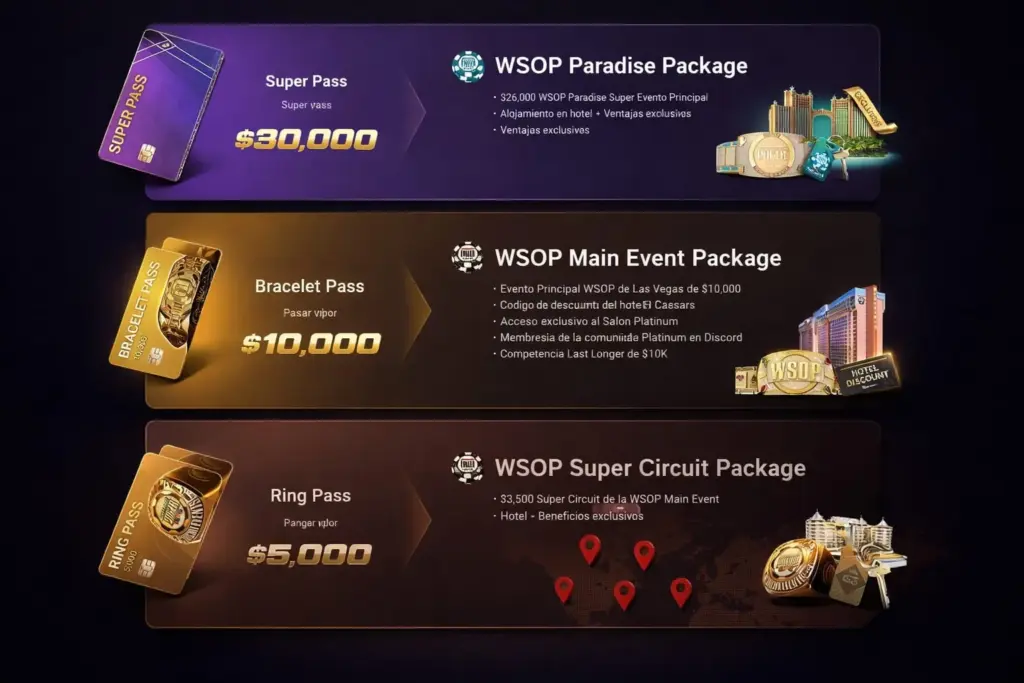 Wsop Express Pases