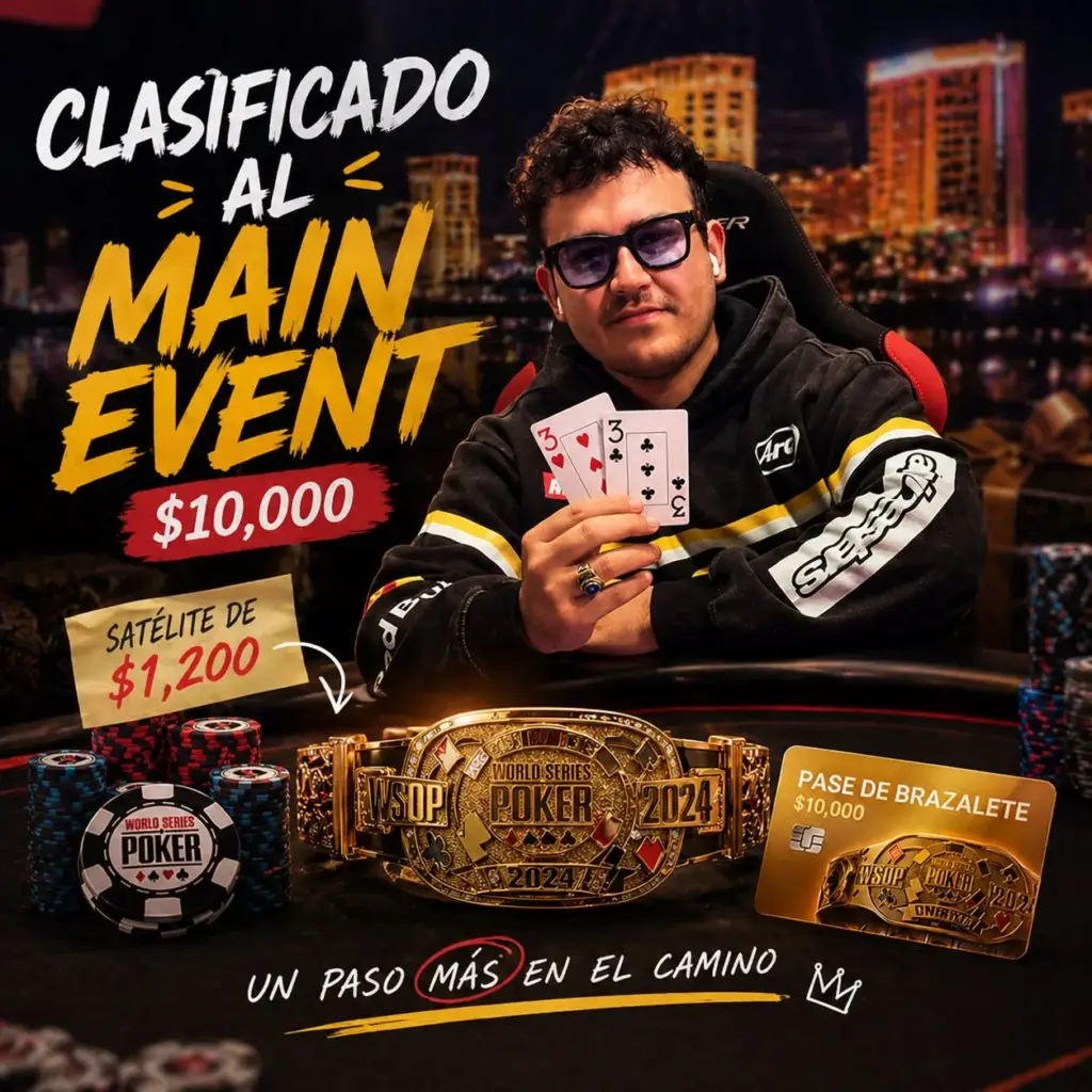 Saldua Main Event Wsop 2026 Bracelet Pass Ggpoker