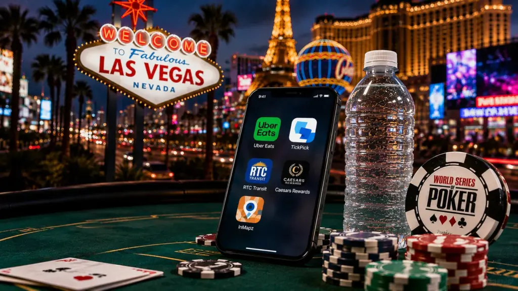 Las apps que pueden salvarle la WSOP a cualquier jugador latino en Las Vegas