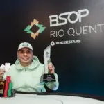 Sebastián Fonseca se quedó con el 1-Day High Roller PKO del BSOP Rio Quente - CodigoPoker