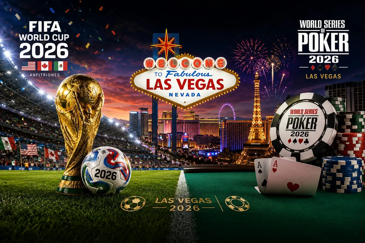 Poker y Mundial 2026: la guía futbolera para escaparse de la WSOP e ir al estadio - CodigoPoker
