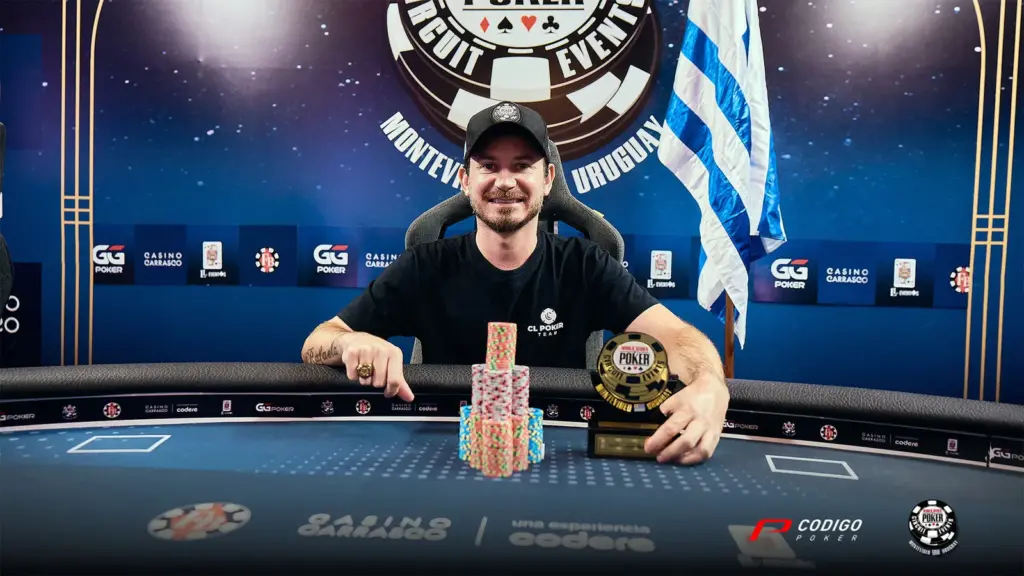 The missing ring: Joao Webber won The Closer at WSOP Montevideo