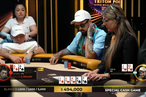 Papo MC se sentó en un cash millonario en las Triton: ¿cómo terminó la batalla? - CodigoPoker