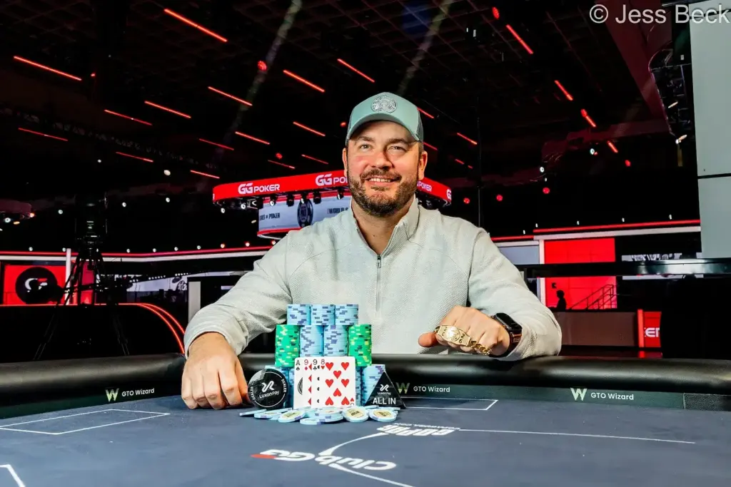 Jason Daly Campeon Evento 4 Wsop Las Vegas