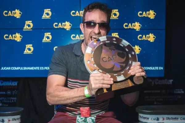Franco Gasparini won the Main Event of CAP Rosario - CodigoPoker