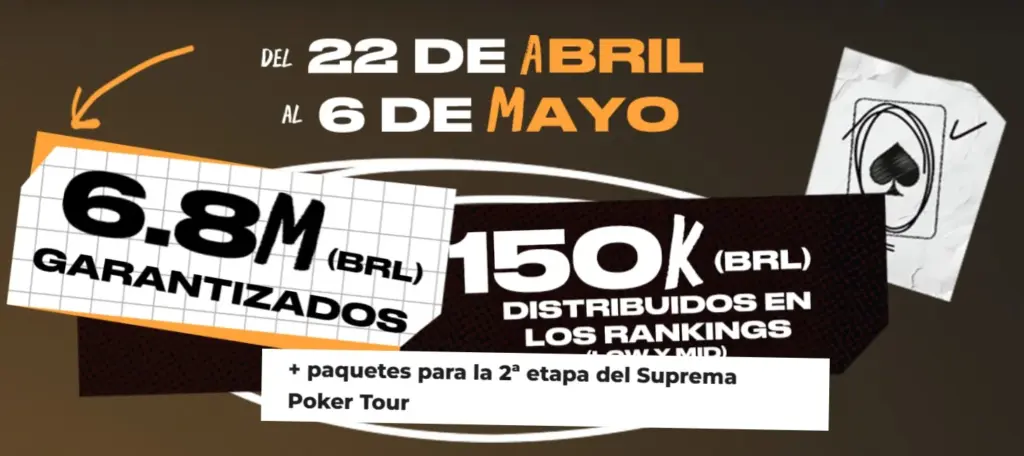 Torneos Nocturnos Suprema Poker