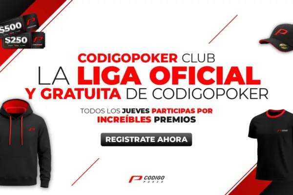 CodigoPoker Club: empieza la Liga con torneos freerolls y miles de dólares en juego - CodigoPoker