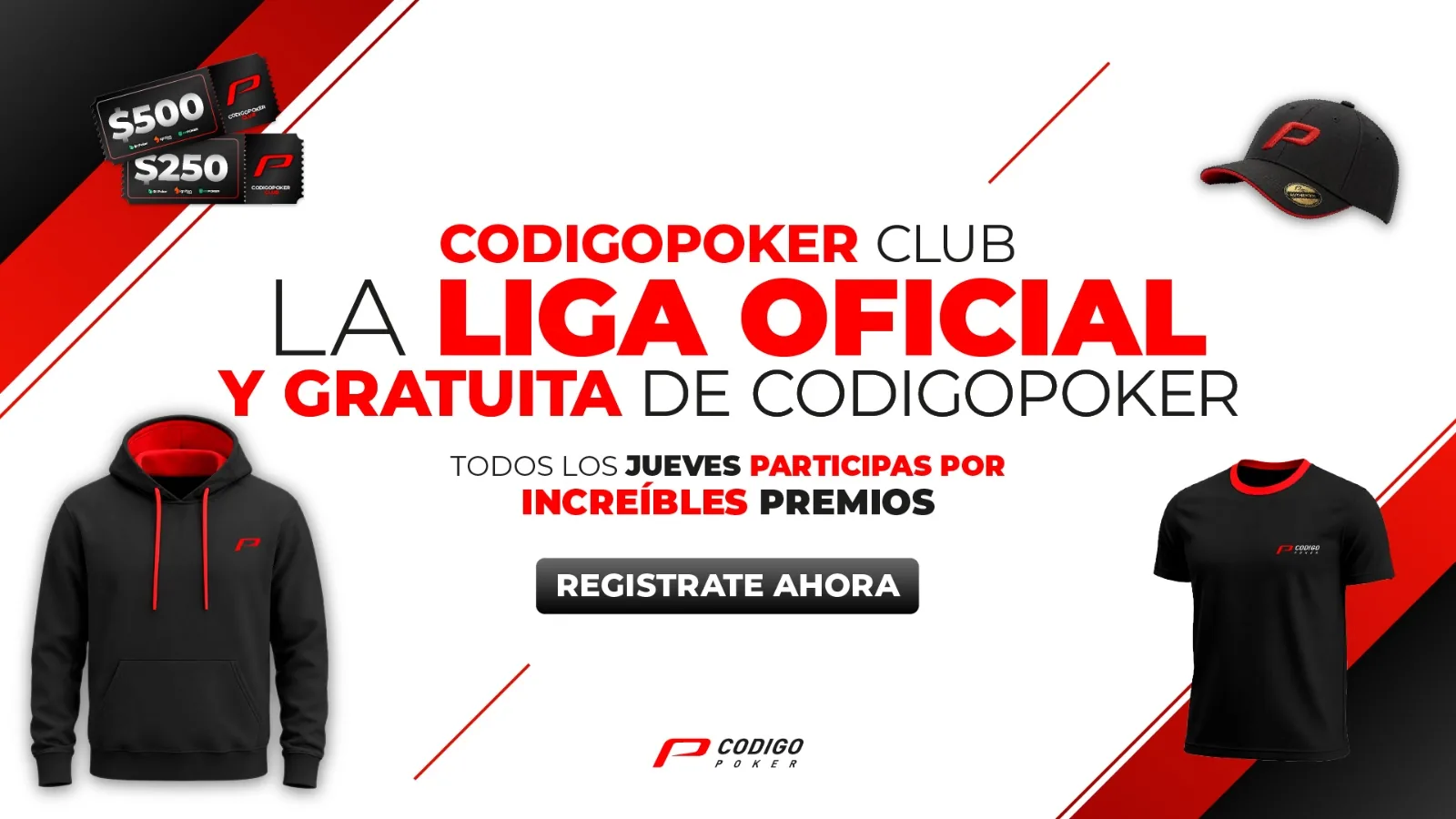 CodigoPoker Club: empieza la Liga con torneos freerolls y miles de dólares en juego - CodigoPoker
