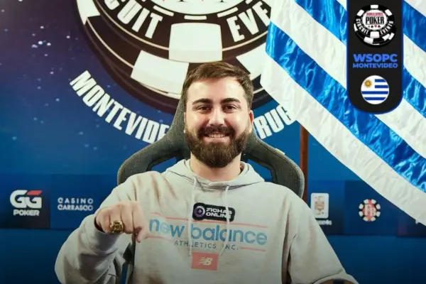 Lucas Borges conquistó el evento Ring 500 de la WSOP Montevideo - CodigoPoker