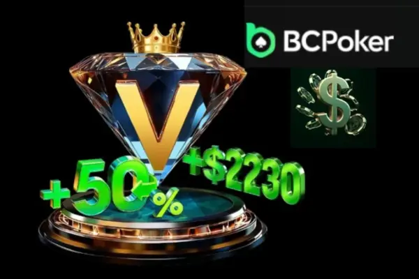 Recompensas por registro: $5, bono y misiones en BCPoker