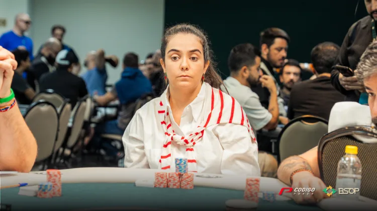 Embarazada y campeona del BSOP: historia de Larissa Metran