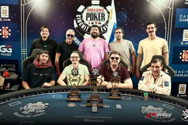 WSOP Montevideo: Araujo lidera la mesa final del Main Event en la que también está Damián Salas - CodigoPoker