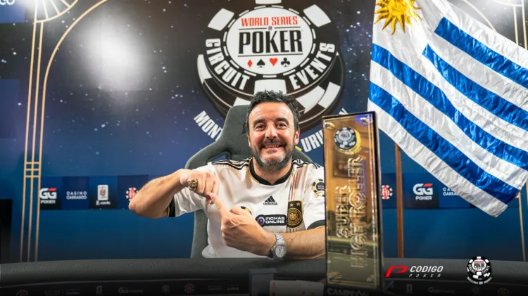Gaspar Fernández ganó el SHR de la WSOP Montevideo