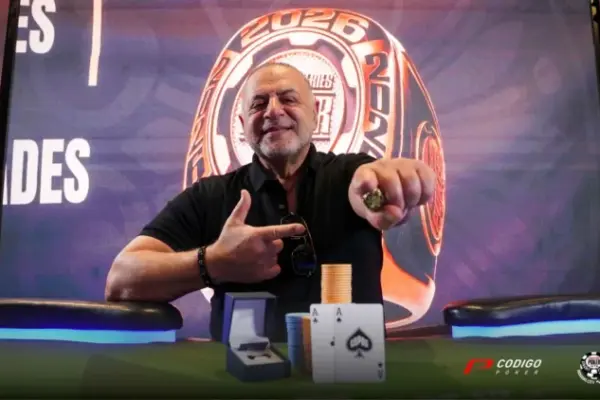 Hertsel Levy was the Gladiator of the WSOP Panama - CodigoPoker