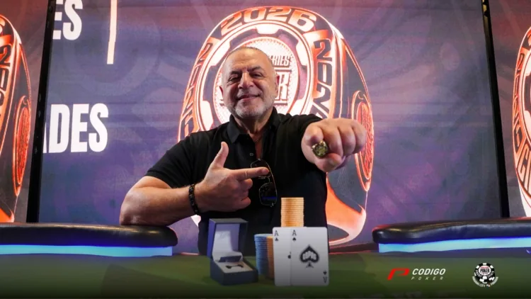 Hertsel Levy was the Gladiator of the WSOP Panama - CodigoPoker