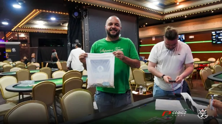 Steven Thompson was the best of Day 1B of the Main Event - CodigoPoker
