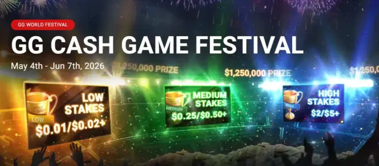 Gg Cash Game Festival
