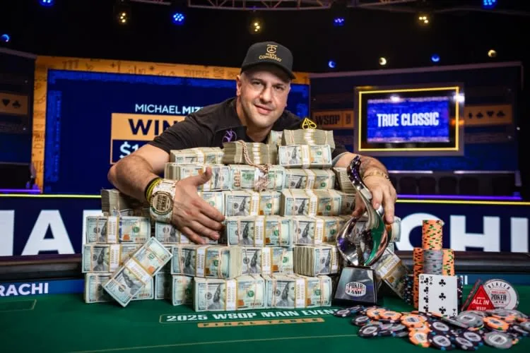 Michael Mizrachi Campeon Wsop Mian Event 2025