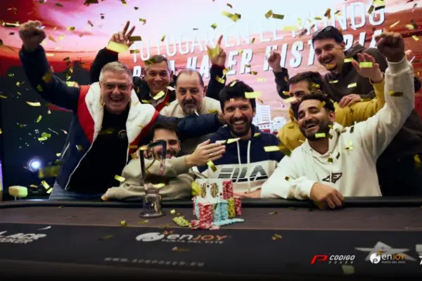 Mauricio Pinochet won the Main Event of the Enjoy Poker Tour in Punta del Este - CodigoPoker