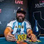 Un estadounidense ganó el torneo más grande de su carrera usando la camiseta de Argentina - CodigoPoker