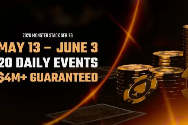 Ignition Poker entra a la segunda semana de las Monster Stack Series - CodigoPoker