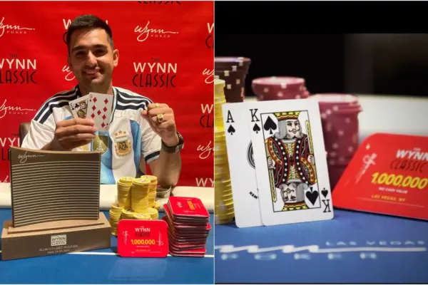 Luciano Macchiarelli landed the first Argentine bombshell in Las Vegas: millionaire champion at the Wynn -