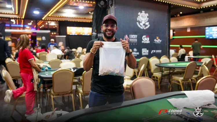 Jhonatan Saenz finished at the top of Day 1C in Panama - CodigoPoker