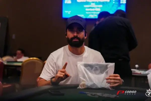 Gabriel Caballero led Day 1A of the WSOP Panama Mini Main Event - CodigoPoker