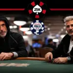 Ariel Mantel y Nacho Barbero en el Fantasy Draft de la WSOP
