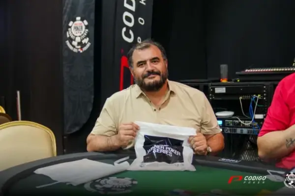 Bruno Fulgeri took the lead in the WSOP Panama Main Event - CodigoPoker