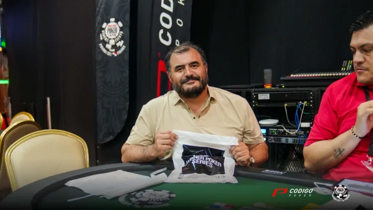 Bruno Fulgeri took the lead in the WSOP Panama Main Event - CodigoPoker